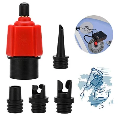 Image de Pompe de Kayak Gonflable, XCOZU Sup Adaptateur Valve Gonflage d&#039;air et Embout gaz 4 Pcs pour Structures Gonflables