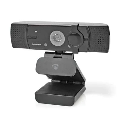 Image de NEDIS WCAM120BK Webcam Full HD@60fps / 4K@30fps Autofocus Microphone intégré Noir