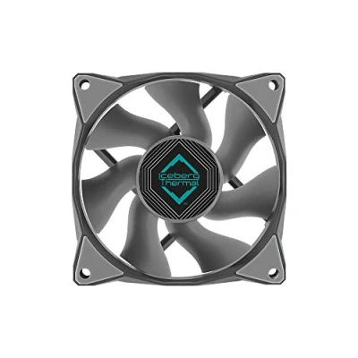 Image de Iceberg Thermal IceGALE Xtra 80 mm 3000 RPM, 4 Pin, PWM, performances extrêmes, ventilateur PC (gris)