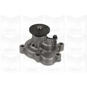 Image de GRAF PA948 Pompe à eau avec joint d&#039;étanchéite mécanique Tôle d&#039;acier pour transmission par courroie de distribution HONDA: CIVIC 7 Hatchback