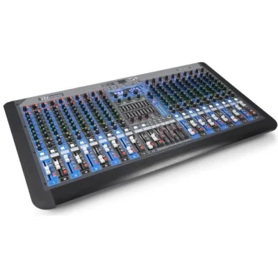 Image de Power Dynamics PDM S2004 Table de Mixage 20 Canaux Divisés en 2, Technologie sans Fil Bluetooth, 256 Effets Inclus, USB, égaliseur, Idéal pour Chorales, Groupes, Chanteurs