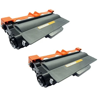 Image de 2 Toner Compatible pour Brother DCP L5500 L6600 HL L5000 L5100 L5200 L6250 L6300 L6400 MFC L5700 L5750 L6800 L6900 D/DN/DW/DWT/DWTT/DNT/DNTT TN3480 TN 3480 8000 Pages