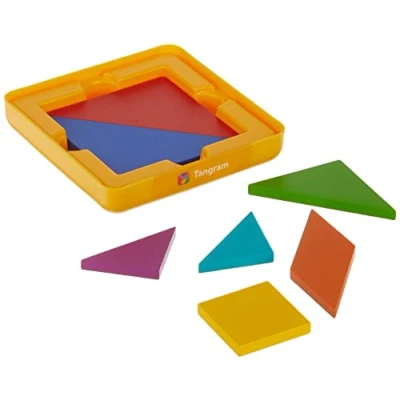 Image de Osmo Genius Tangram Âges : 6 10 ans Jeu d&#039;apprentissage Résoudre des puzzles visuels (+500), raisonnement spatial Pour iPad ou tablette Fire ( Base requise, non incluse)