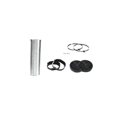 Image de Bosch DHZ5605 Kit de recyclage pour Hotte 2 filtres à charbon déflecteur tuyau flexible