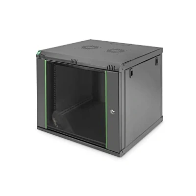 Image de DIGITUS DN 19 09 U EC SW Boîtier Mural (l x H P) 600 474 450 mm 9 UH Noir (RAL 9005)