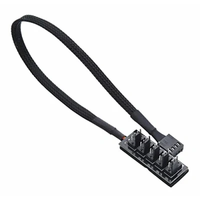 Image de Gelid Solutions Hub USB PWM 1 to 4 Connectez en tête de Ventilateur Carte mère à Ventilateurs Compatible avec Tous Les 3 et Broches