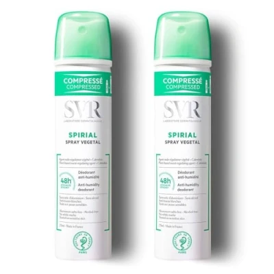 Image de SVR Déodorant anti humidité 48H lot 2x75ml
