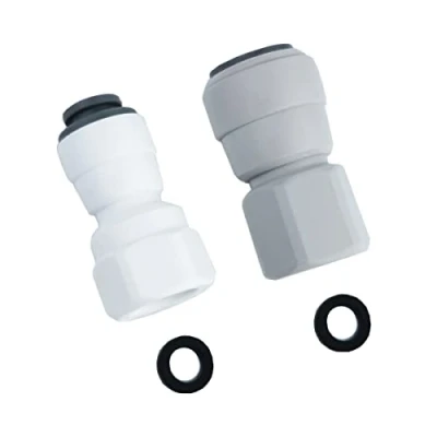Image de Qrity Raccords à Connexion Rapide 1/4 &quot;à 1/4&quot;, 3/8&quot; pour Filtres Eau Adaptateur de Robinet Purificateur D&#039;eau
