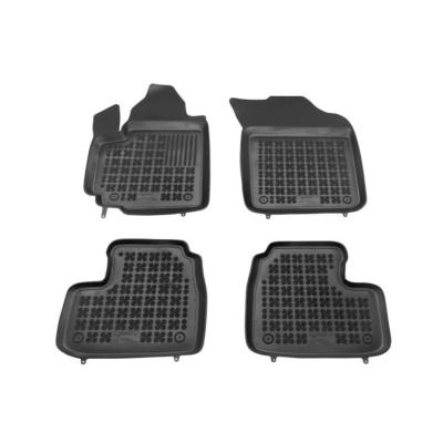 Image de REZAW PLAST 202205 Ensemble de tapis sol Caoutchouc avant et arrière 4 noir Sur mesure SUZUKI: SWIFT 3