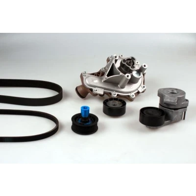 Image de Pompe à eau+Jeu de courroie trapézoïdale nervures HEPU PK08080