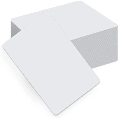Image de Lot de 22 Cartes NFC 215 NTAG215 Tag, Blanc Réinscriptibles Format Carte Crédit, 504 Mémoire d&#039;Octets, Compatible avec TagMo Amiibo et Tous les Téléphones