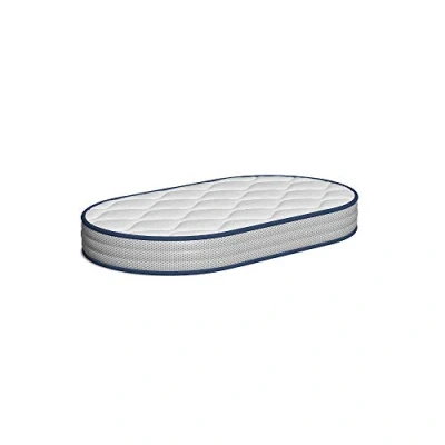 Image de TECNOCOLCHÓN Matelas de Couffin Bébé Visco Baby® Réversible Été Hiver Grande Douceur Certifié Oeko Tex® et CertiPUR™ 33x72x8 cm