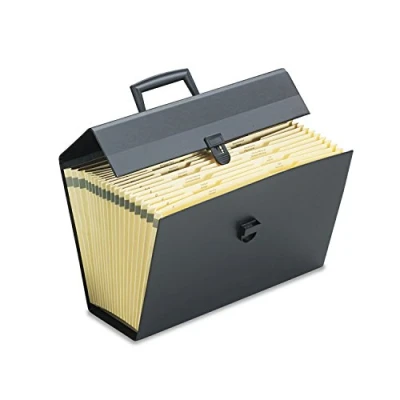 Image de Pendaflex Portafile 01156 Organiseur extensible Noir 39 x 26 cm