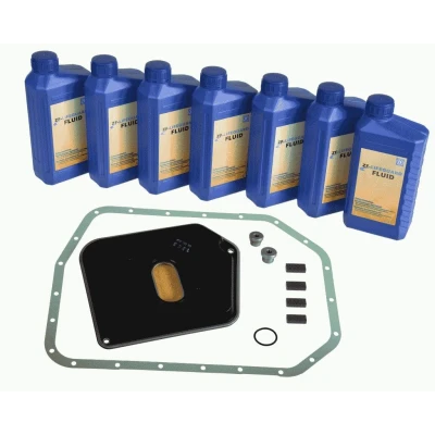 Image de ZF GETRIEBE 1058.298.046 Jeu de pièces, vidange boîte automatique contient un kit complet d’huile BMW: X5, 7, 5 Berline, JAGUAR: XJ Berline