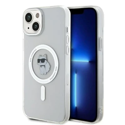 Image de Karl Lagerfeld KLHMP15MHFCCNOT Coque pour iPhone 15 Plus 6,7&quot; rigide transparente IML Choupette