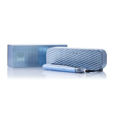 Image de GHD Styler Chronos Lisseur Cheveux Professionnel (Bleu Glacier) Collection Iced Luxe Vanity inclus Boucleur Tous Types Coiffage 3x plus rapide 85% Brillance en