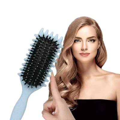 Image de 2024 Nouveau Bounce Defining Curl Brush, pour démêler, mettre forme, définir les hair, unisex (C)
