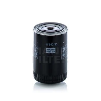 Image de MANN FILTER W 940/15 n Filtre à huile 3/4 16 UNF 1B, avec un clapet de non retour joint d&#039;étanchéite vissé