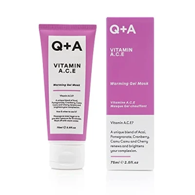 Image de Q+A Vitamine A.C.E. Masque gel chauffant 75 ml