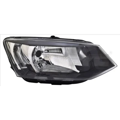 Image de TYC 20 15027 05 2 Phares droit H4, P21W avec feu de circulation diurne pour à droite moteur électrique SKODA: Fabia III 5 portes