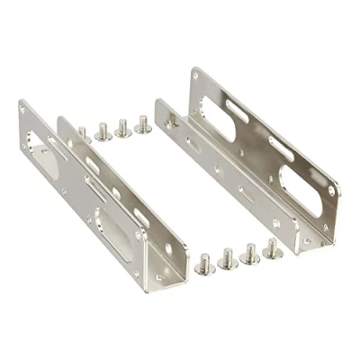 Image de Rails de montage HDD INLINE 2,5&quot; vers 3,5&quot; Métal Noir Installation facile
