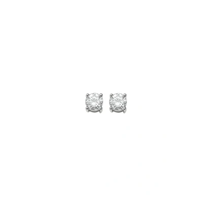 Image de Thomas SABO Weisser Stein Boucles d&#039;oreilles silvercoloured/white, Femme, Taille: One Size, Silver coloured/white