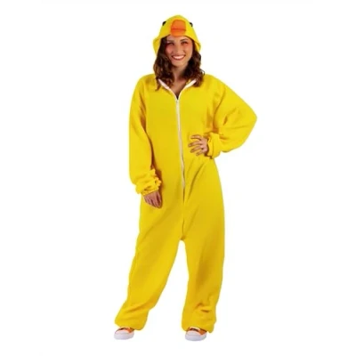 Image de Rubies Combinaison Pyjama Poussin, Jaune, Taille Unique S8448