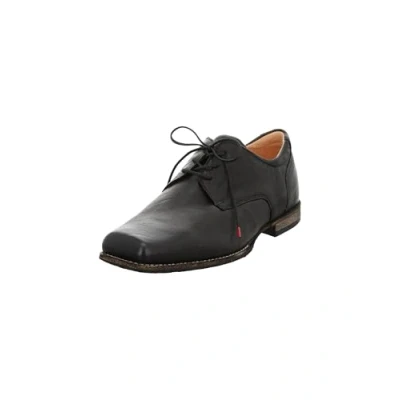 Image de Think! Guru Durables,en Cuir,Tanné sans Chrome,Chaussures Basses à Lacets Homme,0010 Couleur : Noir,46 EU