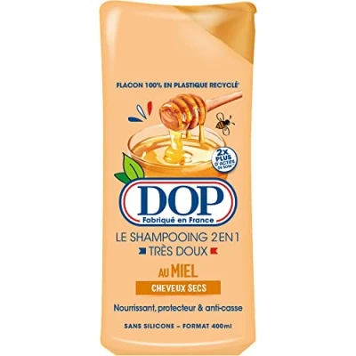 Image de DOP Shampooing Cheveux secs au miel 400ml