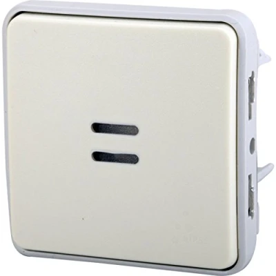 Image de Legrand Poussoir lumineux à bascule Plexo Blanc