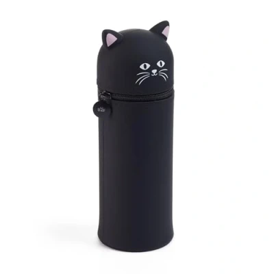 Image de Miquelrius Back2Fun Trousse Scolaire Extensible, en Silicone, Texture Douce, Fermeture éclair, Lapin, 2 1 Convertible gobelet