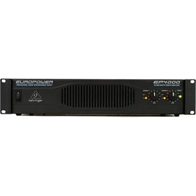 Image de Behringer EP4000 Amplificateur Stéréo Professionnel 4 000 Watts avec Technologie ATR (Accelerated Transient Response)