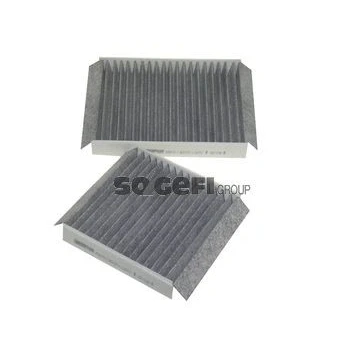 Image de COOPERSFIAAM FILTERS PCK8173 2 Filtre d&#039;habitacle à charbon actif 155 158 32 PEUGEOT: 207 3/5 portes, 208 I 2008 Break