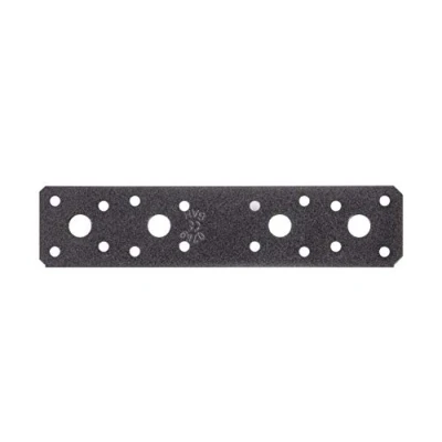 Image de Alberts 301668 DURAVIS®® Platine d&#039;assemblage couleur noir diamant, double plastification 180 x 40 3 mm