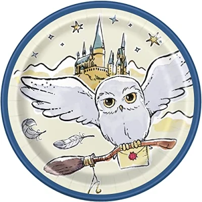 Image de Assiettes Harry Potter HP 18cm 8 pièces