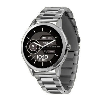 Image de Reflex Active Amoled Series 31 Montre intelligente d&#039;appel pour homme et femme avec Bluetooth, 3,1 cm, suivi de fitness, oxygène dans le sang, surveillance la fréquence cardiaque bracelet en