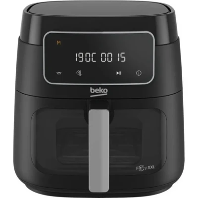 Image de Beko Friteuse multifonction a air chaud FRL3374B 1900 W 7,6 L pour 2 kg de frites Ecran LCD tactile Noir