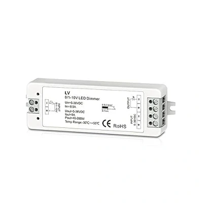 Image de 0/1 10V 1CH 8A Dimmable Switches Led Driver 1 Channel 0 Constant Voltage Dimmer Dimming Controller PWM 5 36V