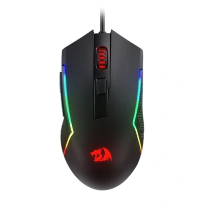Image de Redragon Souris de jeu M616 RVB, 10 000 DPI filaire optique avec 6 boutons programmables et 8 modes rétroéclairés, logiciel prend en charge les claviers DIY