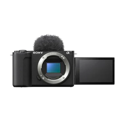 Image de Sony ZV E10 II Appareil Hybride à objectifs interchangeables APS C (vidéo 4K60p 4:2:2 10 Bits, 26 MP, Stab. Digitale, Eye AF en Temps réel)