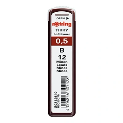 Image de rOtring Recharges de mines fines Hi Polymer pour porte 0,50 mm, B