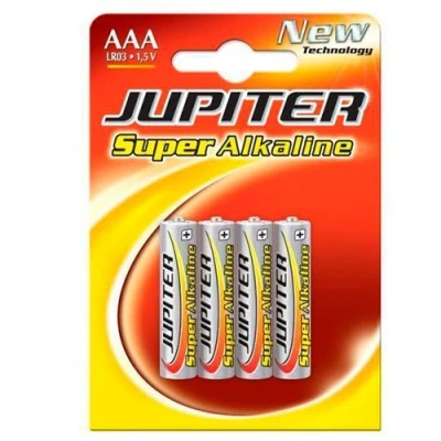 Image de False Pile Jupiter ALC. LR03. Blister de 4 unités. (318995), Noir, Standard