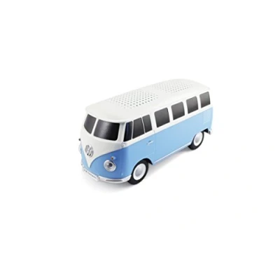 Image de Brisa VW Collection Enceinte Bluetooth Portable sans Fil Volkswagen Combi T1 (Échelle 1:20/Classic Combi/Bleu)