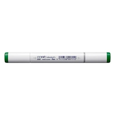 Image de COPIC Sketch G09, Veronese Green, Twin Marker avec Une Pointe Moyenne et Pinceau