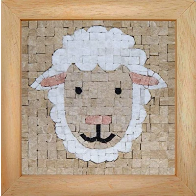 Image de Trois petits points Mosaic Box Sheep Face GEANT, 6192459602530, Universel