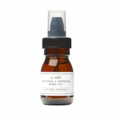 Image de DEPOT NO. 403 PRE SHAVE &amp; SOFTENING BEARD OIL OLIO BARBA 30 ML FRESH BLACK PEPPER