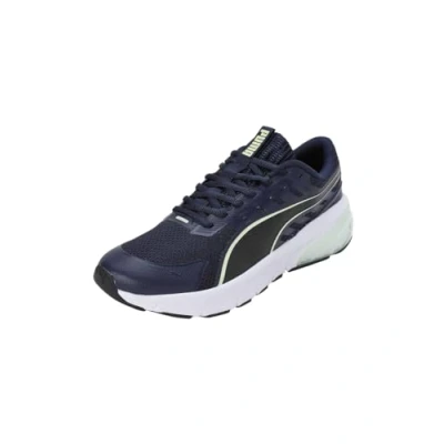 Image de PUMA Mixte Cell Glare Road Running Shoe, Navy Cool Cucumber Black, 44.5 EU