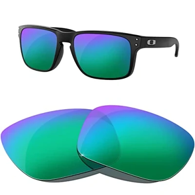 Image de HiCycle2 Verres de rechange polarisés compatibles avec les lunettes soleil Holbrook, diverses options (Vert)