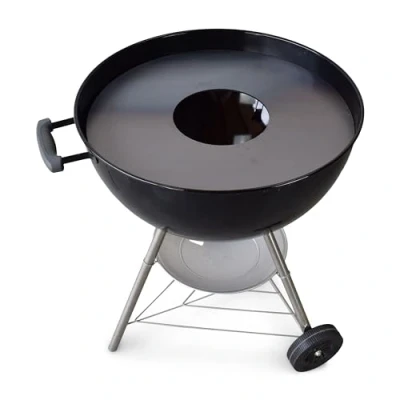 Image de Grillrost.com Das Original Plaque de cuisson Épaisseur 4 mm Qualité fabriquée en Allemagne Pour tous les barbecues sphériques 67 cm (65 cm)