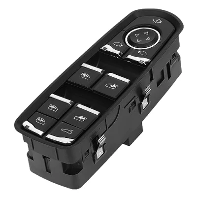 Image de GEEANDLY Interrupteur de Lève Vitre Bouton électrique pour Fenêtre 7PP959858RDML PP959858MDML Compatible Porsche Panamera Macan Cayenne